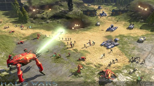 Halo Wars , um jogo de estratégia é isso que a Bungie fez para mostrar as grandes guerras contra os Covenant