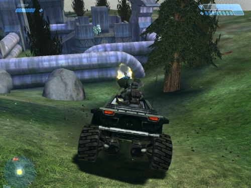 Uma das grandes inovações foi o uso do veículo durante as batalhas um diferencial de Halo para outros jogos do gênero